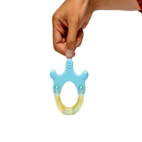 Eco Friendly Soft Material Handbell Baby Rattle Teether finger toys