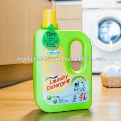 [Vegetable HOME] Eco-friendly Liquid Laundry Detergent 4L