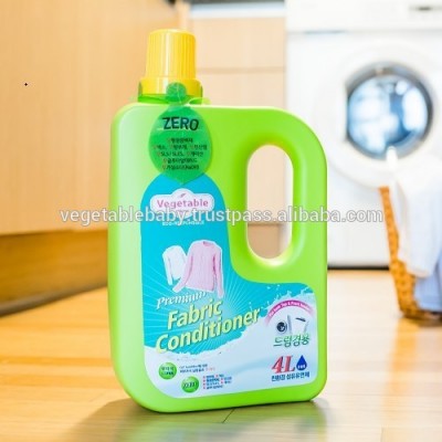 [Vegetable HOME] Eco-friendly Liquid Fabric Softener 4L