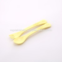 Eco-friendly Baby Feeding Tableware Spoon & Fork made from fermented cornstarch