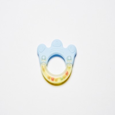 Eco Friendly Soft Material Handbell Baby Rattle Teether Toys crown